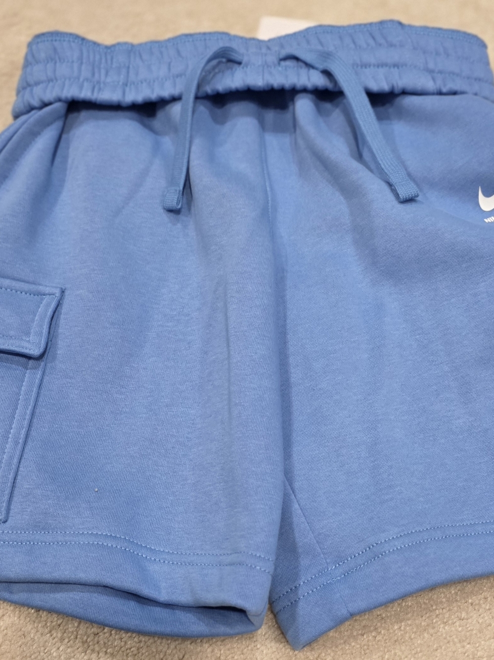 Nike Kids Blue Drawstring Shorts